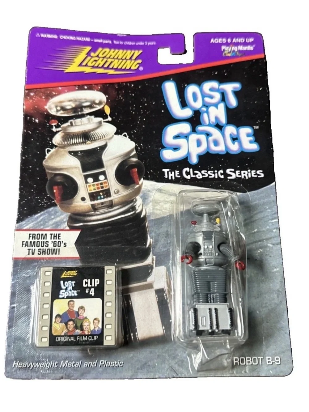 Vintage 1998 Johnny Lightning Lost in Space New Lot of 5 w Clips 1, 4, 5, 12, 25